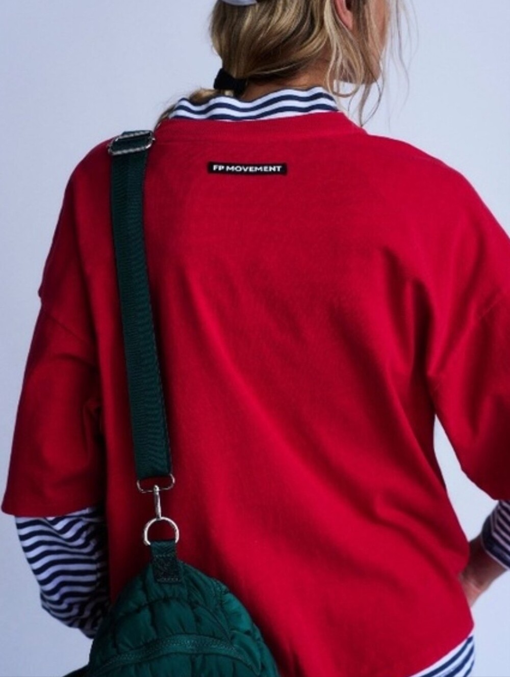FP Movement Short-Sleeved Tackle Tee ~ Victory Red - Picture 2 of 4